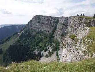 Mont d'Or à 1&nbsp;463&nbsp;m.
