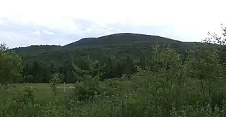 Vue du mont Cliche.