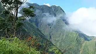Vue du mont Aorai.