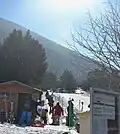 Club pour luges enfants au Mont-Serein.