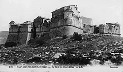 Le fort au début du XXe&nbsp;siècle.