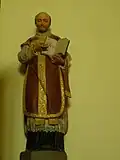 Statue de saint Ignace-de-Loyola.