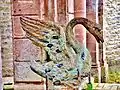 Le cygne de la fontaine.