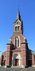 L'église Saint Martin.