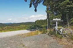 Col de Montclard, situé à 860&nbsp;m