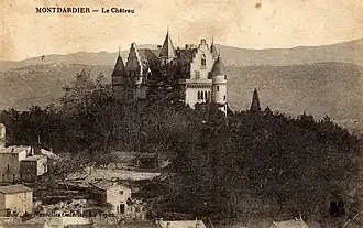 Le château de Montdardier.