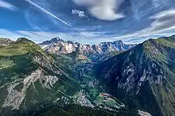 Vue du Valdigne.