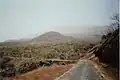 Vue de Monte Largo et du cratère de Pico do Fogo.