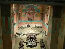 Reconstruction de la Tombe 105 du Monte Albán