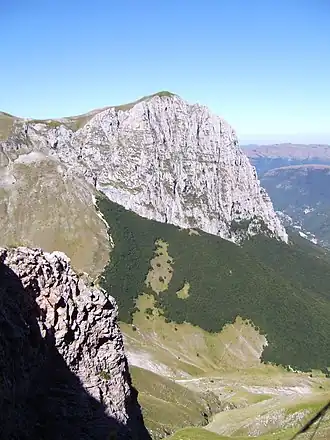 Vue de la face est.