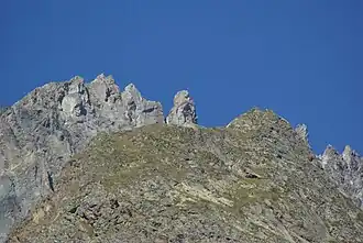 Le mont Brouillard vu du val Vény.