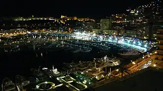 Vue de nuit.