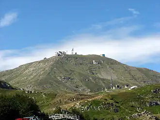 Vue du mont Cimone.