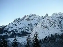 Le Monte Cristallo.
