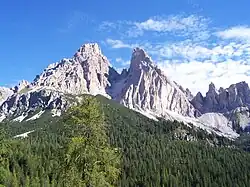 Le Monte Cristallo.