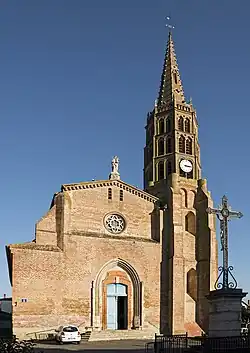 Notre-Dame-de-la-Visitation, la façade.