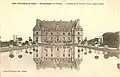 Le château de la Grée de Callac (façade ouest) au début du XXe&nbsp;siècle (carte postale).