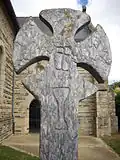 Monterrein : croix de cimetière, partie sommitale.