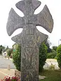 Monterrein : croix de cimetière, autre face.