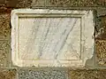Plaque funéraire de Guillaume Joer (+&nbsp;1298).