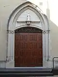 La porte principale