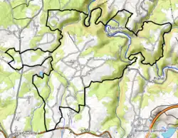 Carte topographique