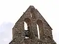 Clocher-mur de l’église Notre-Dame (XIVe siècle).