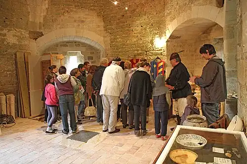 Salle d'exposition.