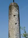 Détail du milliaire.