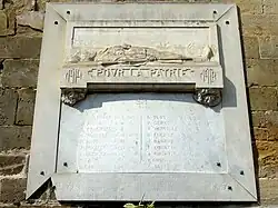 Monument aux morts.