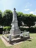 Le monument aux morts.