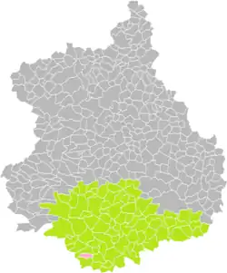 Montigny-le-Gannelon dans son arrondissement.