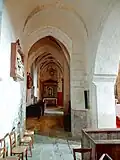 Vue vers l'est.