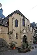 Façade ouest du XIIe&nbsp;siècle.