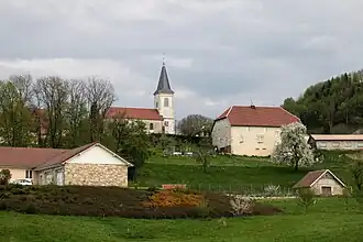 Vue du village.
