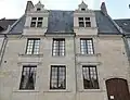 Façade de la maison.