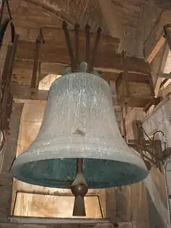 Le bourdon de la cathédrale François, note : Sol#2 (3&nbsp;960&nbsp;kg, Ø 171 cm).