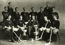 Photographie des Victorias de Montréal en 1897