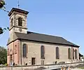 L'église,côté sud-ouest.