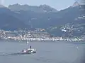 Montreux sur la Riviera vaudoise.