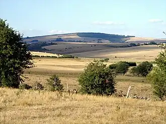 Vue du mont Seigne.