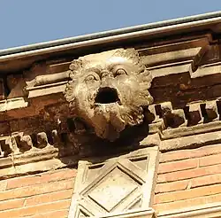 Mufle de lion / gargouille (provenance : hôtel de Pins)