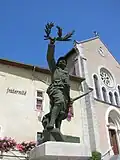 Le Poilu victorieux de Barraux
