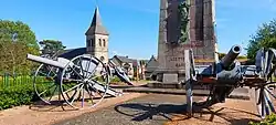 Monument et église Saint-Hilaire en 2022