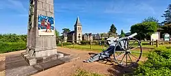 Monument et église Saint-Hilaire en 2022