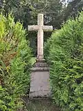 Monument commémoratif du lieutenant Quinchez tué le 25 août 1914 dans les combats du bois de Crévic