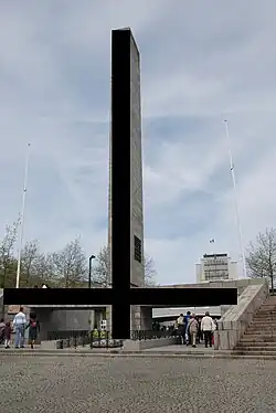 Monument aux morts de Brest - Architecte : Jean Baptiste Mathon (version floutée-liberté de panorama).
