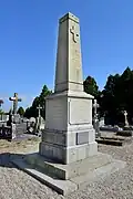 Le monument aux morts.