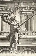 Monument du général Joubert, sculpté par Jean-Paul Aubé et dont le piédestal fut réalisé par Tony Ferret.