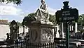 Tombe de Léontine Spiegel, cimetière du Montparnasse.